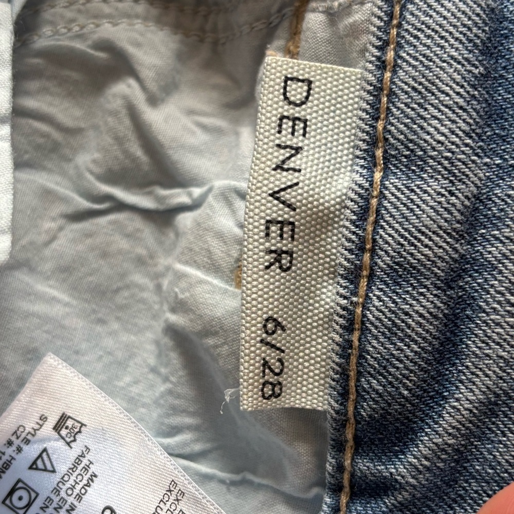 Habitual Denver Denim Wide Leg Light Blue Jeans Womens Size 6/28 - Picture 14 of 16